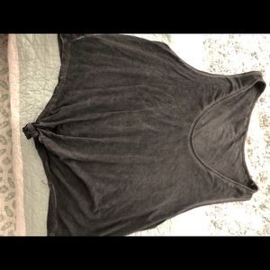 Tie tank top